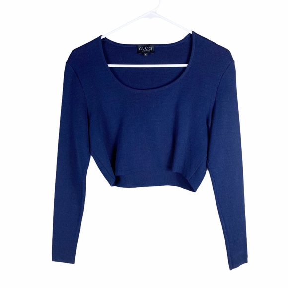 Gucci Tops - Vintage 1990’s Y2K Gucci Zamasport Crop Top Medium